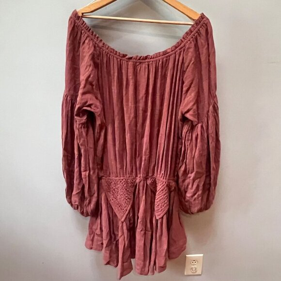 New Free People Gaia Mini Dress- Size‎ M - Picture 2 of 7